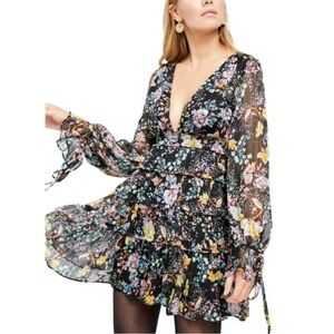 Free People Closer to the Heart Floral Dress